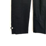 Rafaella Black Straight Leg Crop Stretch Pant- Size 6 (Inseam 23”)