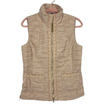 Lilly Pulitzer Latte Resort Boucle Noella Vest NWT- Size S
