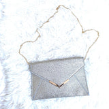 No Brand Silver Clutch/Handbag