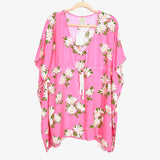 The Beaufort Bonnet Company Pink Floral Print Swim Coverup NWT- One Size