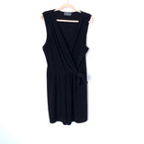 Nik & Nash Black Front Knot Romper- Size XL