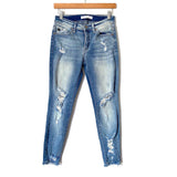 KanCan Light Wash Distressed Skinny Jeans- Size 5/26 (Inseam 25.5")