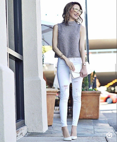 Chanel Crop Sweater Top - NeedMyStyle