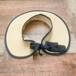 Talbots Paper Straw Roll Up Visor (sold out online)