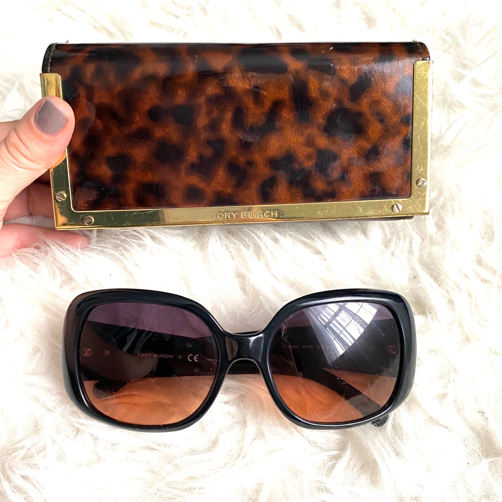 Tory Burch Black Sunglasses with Case Tory Burch | Accessories | Tory Burch Black Sunglasses With  main image 2