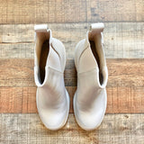 Steve Madden Leather Chunky Boots- Size 7