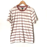 Stance Butter Blend Striped Pocket Tee- Size L