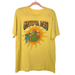 Junk Food Clothing Yellow Grateful Dead Graphic Tee- Size M