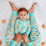 Hannah Anderson Lemon Print Organic Cotton Long Sleeve Pajama Pants- Size S (we have matching top)