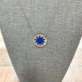 House of Harlow 1960 Silver/Blue Star Pendant Necklace