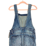 Free People We the Free Distressed Denim Overalls NWT- Size 25 (Inseam 22”)