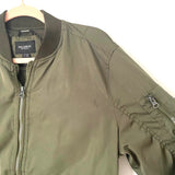 Pull & Bear Men’s Green Zip Up Jacket- Size L (see notes)