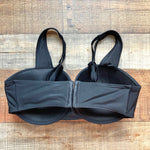 GabiFresh x Swimsuits for All Black Underwire Piped Bikini Top- Size 16E/F