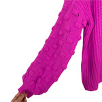 Vestique Pink 3D Sweater NWT- Size S