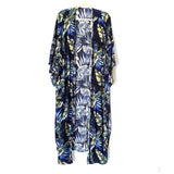 GeeGee Tropical Print Long Kimono- Size 1XL