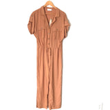 Mustard Seed Drawstring Waist Jumpsuit NWT- Size S
