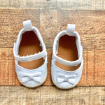 Lovable Friends White Bow Espadrilles- Size 6-12M