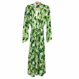 Buddy Love Palm Print Belted Duster Cover Up NWT- Size OS