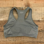 Jockey Grey Racerback Padded Sports Bra- Size S