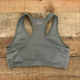 Jockey Grey Racerback Padded Sports Bra- Size S