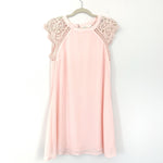 Andre by Unit Light Pink with Lace Sleeves- Size S