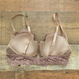 Thirdlove Taupe 24/7 Lace Blaconette Bra- Size 32B 1/2