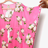 The Beaufort Bonnet Company Pink Floral Print Swim Coverup NWT- One Size