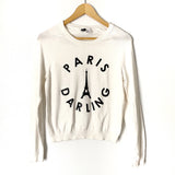 H&M DIVIDED "Paris Darling" Sweater- Size S
