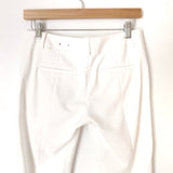 Express White Columnist Cropped Pants- Size 0R (Inseam 26”)