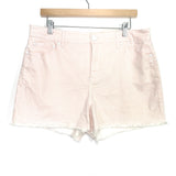 Lauren Conrad White/Pink Checker Shorts- Size 16
