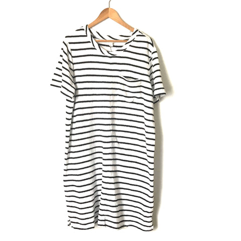 Caslon Striped Poket Dress- Size XL (see notes)