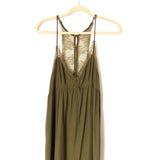 Lovestitch Green Lace Racerback Maxi Dress NWT- Size S