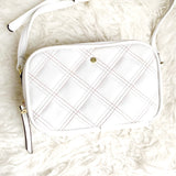 Liz Claiborne White Quilted Handbag NWT