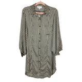 Sweet Lemon Black/White Print Seek the Truth Dress NWT- Size S (sold out online)