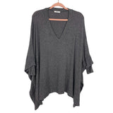 Cherish Grey V Neck Top- Size XS/S