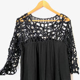 Hot & Delicious Black Open Cutout Dress-Size S