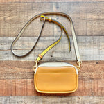 Tory Burch Small Neon Green/Tan Crossbody (sold out online, GREAT CONDITION)