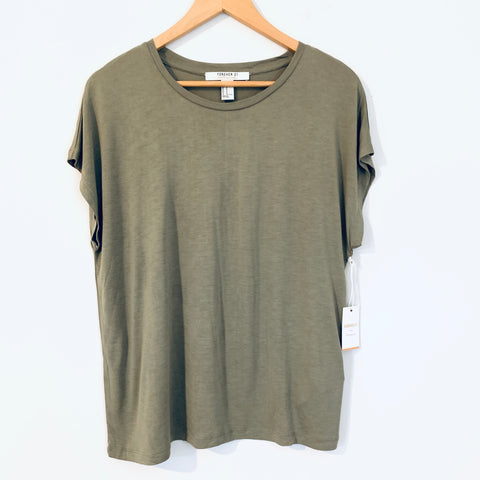 Forever21 Olive Soft Tee NWT- Size M