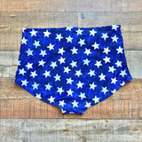 Pink Desert Spangled Star Print High Waisted Bikini Bottoms- Size XL (sold out online, see notes)