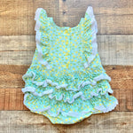 Serendipity Mint Lemon Print Bubble- Size 12M