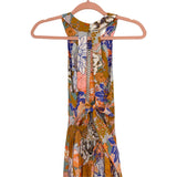 Petal & Pup Floral Crochet Trim on Bust/Tie Back Dress with Side Slit NWT- Size 4