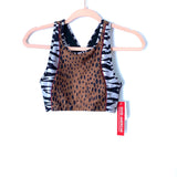 Good American Mixed Animal Print Sports Bra NWT- Size 2 (we have matching leggings)