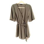 Wishlist Apparel Olive Romper- Size S