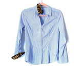 Express Striped “The Essential Shirt” Button Up Top- Size S