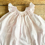 Will'Beth Pink Smocked Rose Collar Dress with Bloomers- Size 6 M