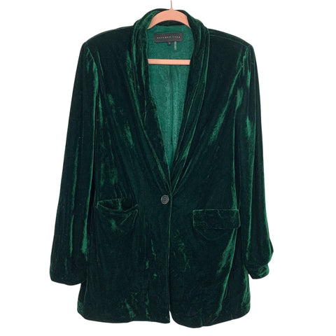 Endless Rose Green Velvet Blazer- Size M (sold out online)