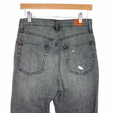 BDG Urban Outfitters Washed Black Slim Straight Distressed Jeans- Size 27 (Inseam 26” sold out online)