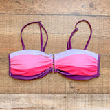 No Brand Pinks and Purple Padded Bikini Top- Size M (we have matching bottoms)