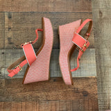 Tommy Hilfiger Coral Strap Wedges- Size 9 (see notes)