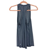 Lululemon Grey Shimmer Split Racerback Tank- Size ~6 (see notes)